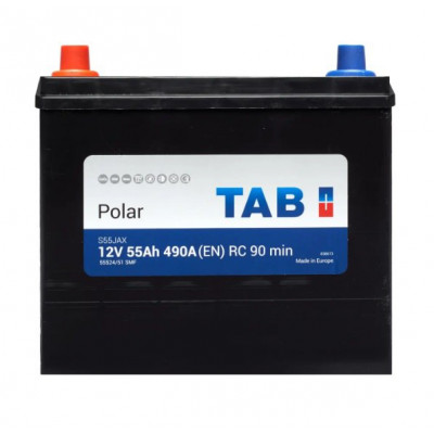 Автомобільний акумулятор TAB 55Ah 490A Polar L+ - 2