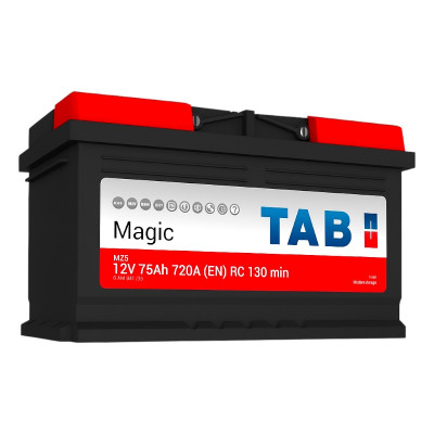 Автомобільний акумулятор TAB 75Ah 720A Magic R+ - 2