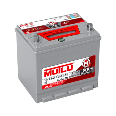 Автомобільний акумулятор Mutlu SFB 68Ah 600A Asia R+ - 2