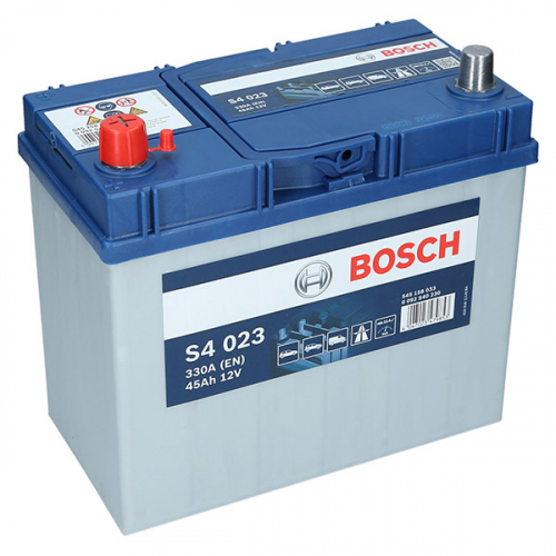 Автомобільний акумулятор Bosch 45Ah 330A S4 023 L+ - 1