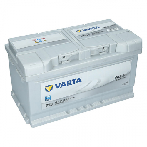 Автомобильный аккумулятор Varta 85Ah 800A Silver Dynamic F18 R+ - 1