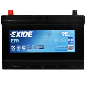 Автомобільний акумулятор Exide 95Ah 800A Start-Stop EFB EL955 L+