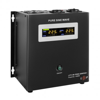 ДБЖ LogicPower 24V LPY-W-PSW-2000VA+ (1400Вт) - 2