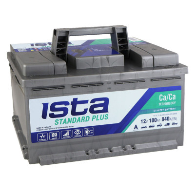 Автомобільний акумулятор Ista 100Ah 840A Standard R+ - 2