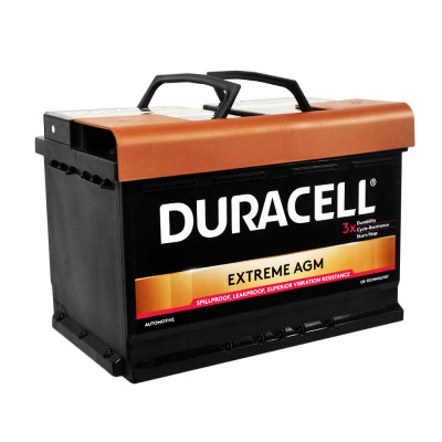 Автомобільний акумулятор Duracell 70Ah 720A AGM Extreme DE70AGM R+ - 2