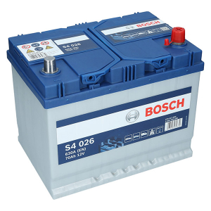 Автомобильный аккумулятор Bosch 70Ah 630A S4 026 R+