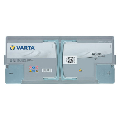 Автомобільний акумулятор Varta 105Ah 950A Silver Dynamic AGM H15 R+ - 4