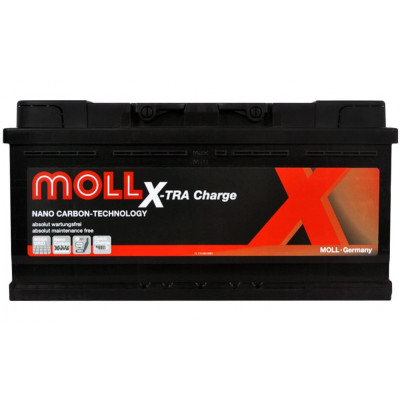 Автомобільний акумулятор Moll 90Ah 800A X-tra Charge R+ - 1