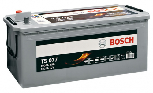 Грузовой аккумулятор Bosch 180Ah 1000A T5 077 L+ - 2