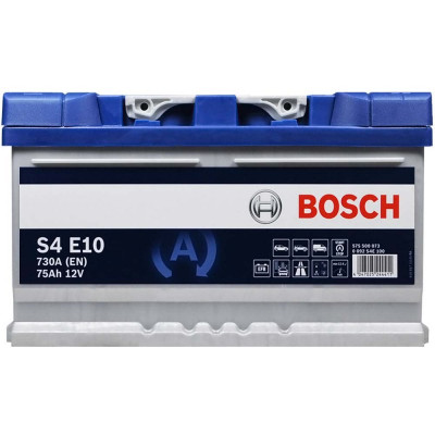 Автомобильный аккумулятор Bosch 75Ah 730A S4 E10 EFB R+ - 1