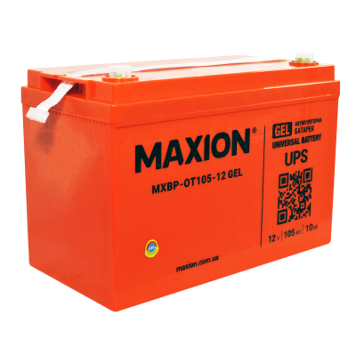 Гелевый аккумулятор Maxion 12V 105Ah OT 105-12 GEL - 3