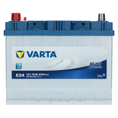 Автомобільний акумулятор Varta 70Ah 630A Blue Dynamic E24 L+ - 3
