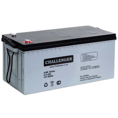 AGM акумулятор Challenger 12V 200Ah A12-200 - 1