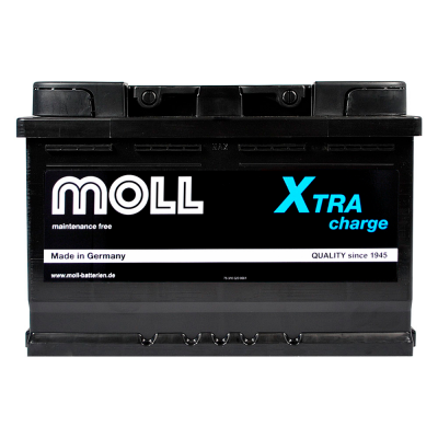Автомобільний акумулятор Moll 85Ah 800A X-tra Charge R+ - 1