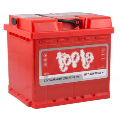 Автомобільний акумулятор Topla 50Ah 450A Energy R+ - 1 Автомобільний акумулятор Topla 50Ah 450A Energy R+ - 1