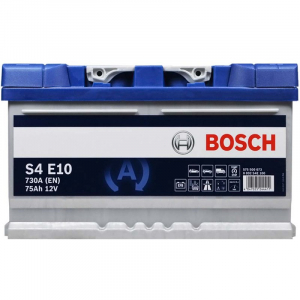 Автомобильный аккумулятор Bosch 75Ah 730A S4 E10 EFB R+