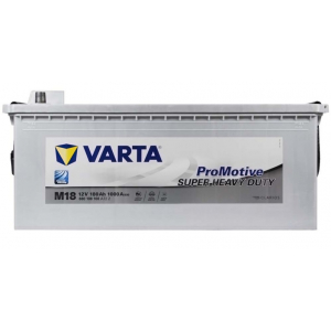 Грузовой аккумулятор Varta 180Ah 1000A ProMotive Super Heavy Duty M18 L+