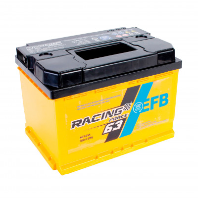Автомобильный аккумулятор Racing Force 63Ah 620A EFB L+ - 1