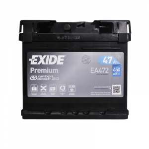 Автомобильный аккумулятор Exide 47Ah 450A Premium EA472 R+