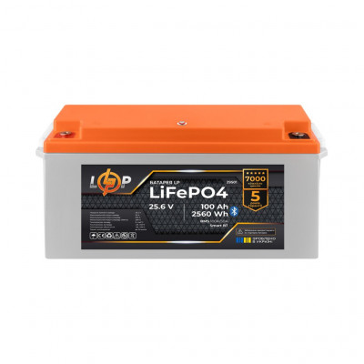Літієвий акумулятор LogicPower 24V 100Ah LifePO4 (BMS 100A/50A) - 1