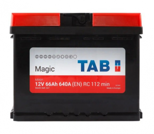 Автомобільний акумулятор TAB 66Ah 640A Magic R+ - 2