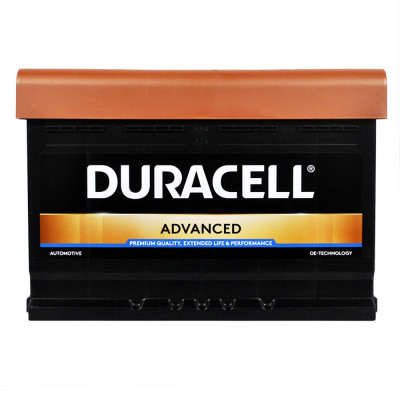 Автомобільний акумулятор Duracell 74Ah 680A Advanced DA74 R+ - 1