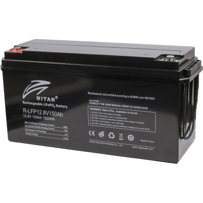 Літієвий акумулятор Ritar 12V 150Ah LifePO4 - 2