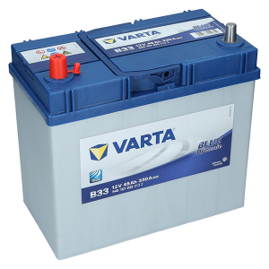 Автомобільний акумулятор Varta 45Ah 330A Blue Dynamic B33 L+