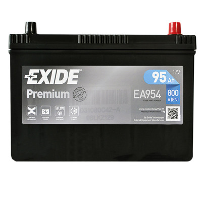 Автомобильный аккумулятор Exide 95Ah 800A Premium EA954 R+ - 4