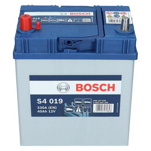 Автомобільний акумулятор Bosch 40Ah 330A S4 019 L+ - 2