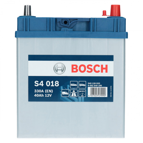 Автомобільний акумулятор Bosch 40Ah 330A S4 018 R+ - 2