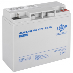 AGM акумулятор LogicPower 12V 20Ah LPM-MG 12-20