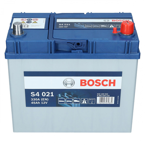 Автомобильный аккумулятор Bosch 45Ah 330A S4 021 R+ - 3