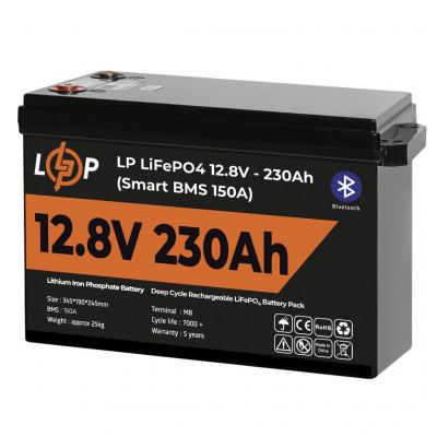 Літієвий акумулятор LogicPower 12V 230Ah LifePO4 (Smart BMS 150A) - 2