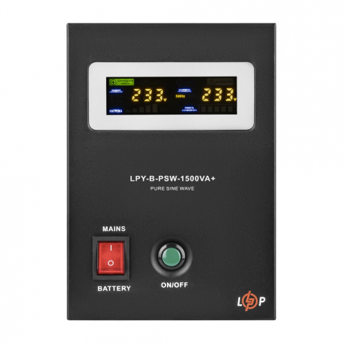 ДБЖ LogicPower 24V LPY-B-PSW-1500VA+ (1050Вт) - 1