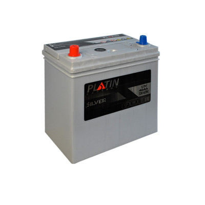 Автомобільний акумулятор Platin Silver Asia 40Ah 330A L+ - 2