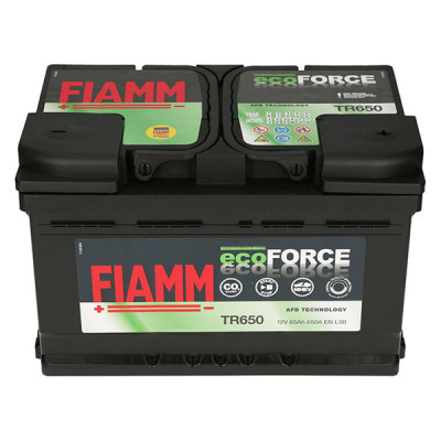 Автомобільний акумулятор Fiamm 65Ah 650A EcoForce AFB TR650 R+ - 2