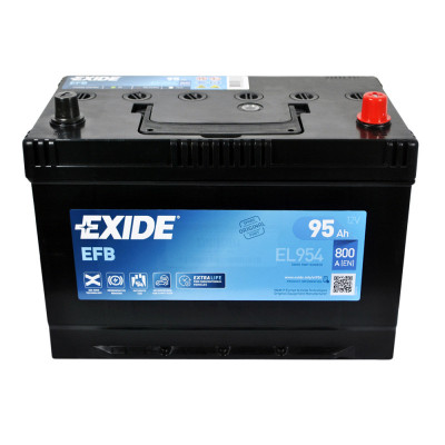 Автомобильный аккумулятор Exide 95Ah 800A Start-Stop EFB EL954 R+ - 3