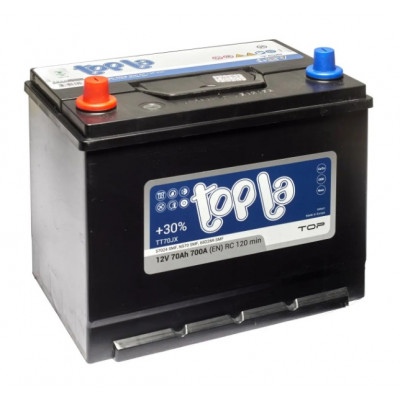 Автомобильный аккумулятор Topla 70Ah 700A TOP Japan L+ - 1