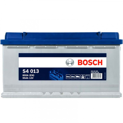 Автомобильный аккумулятор Bosch 95Ah 800A S4 013 R+ - 2