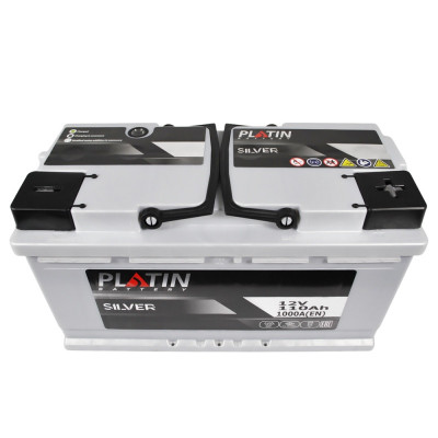Автомобильный аккумулятор Platin Silver 110Ah 1000A R+ - 2