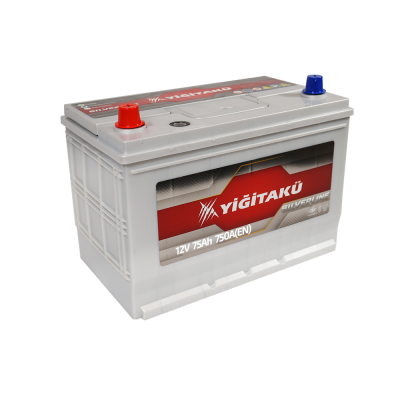 Автомобільний акумулятор Yigitaku Asia 75Ah 750A L+ - 2