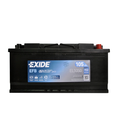 Автомобільний акумулятор Exide 105Ah 950A Start-Stop EFB EL1050 R+ - 4