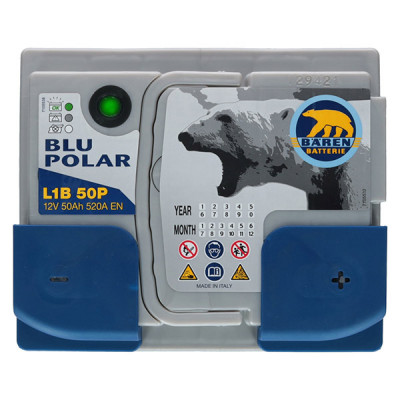 Автомобільний акумулятор Baren 50Ah 520A Blu Polar R+ - 4