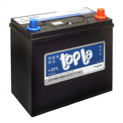 Автомобильный аккумулятор Topla 45Ah 360A TOP Japan R+ - 1