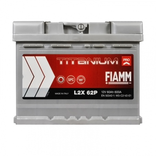 Автомобільний акумулятор Fiamm 60Ah 600A Titanium Pro L+ - 1