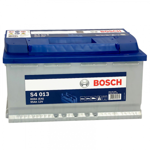 Автомобильный аккумулятор Bosch 95Ah 800A S4 013 R+ - 1