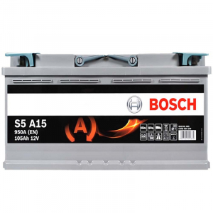 Автомобільний акумулятор Bosch 105Ah 950A S5 A15 AGM R+