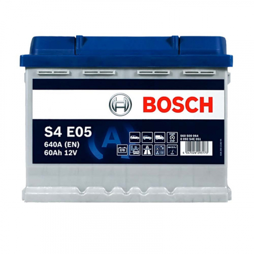 Автомобільний акумулятор Bosch 60Ah 640A S4 E05 EFB R+ - 1