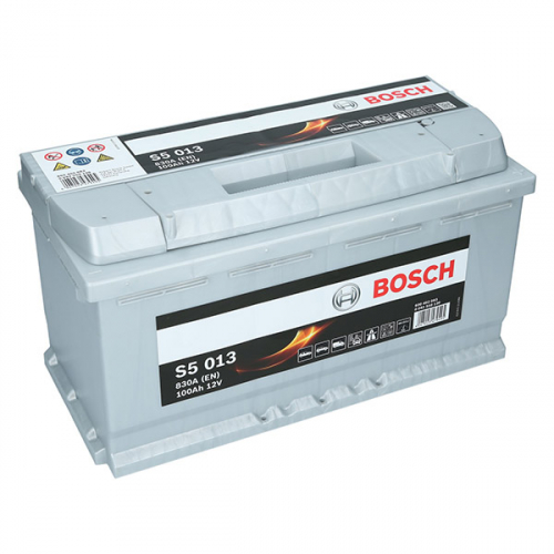 Автомобильный аккумулятор Bosch 100Ah 830A S5 013 R+ - 1